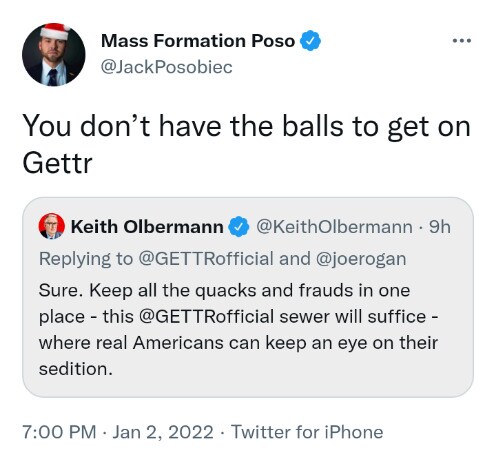 Grow a set Keith 😅
Nice shot @JackPosobiec 

