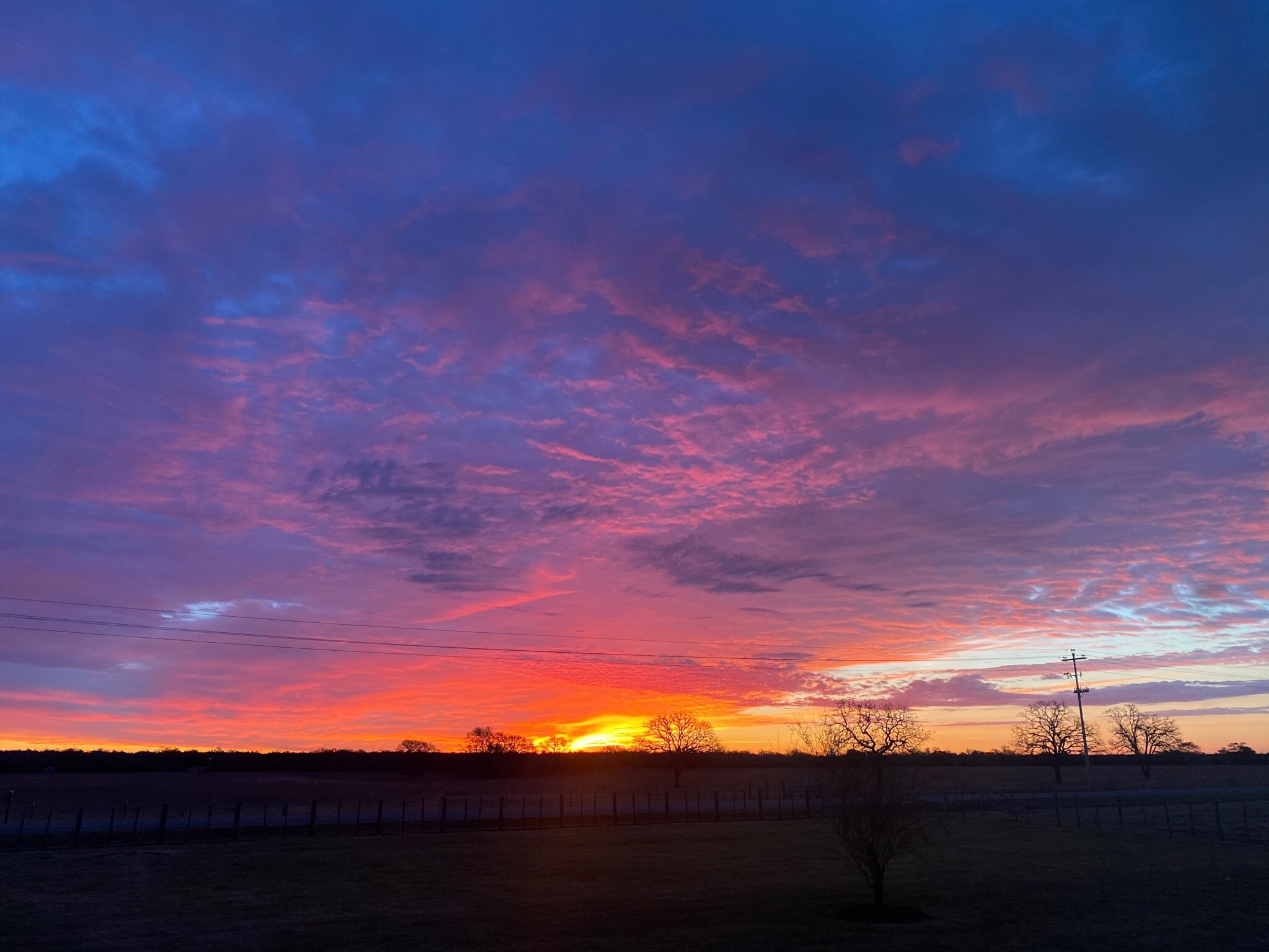 Good morning from central Tx 🇺🇸☀️