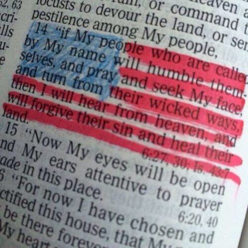 Jesus first, Family next Then USA.  (God Bless America)