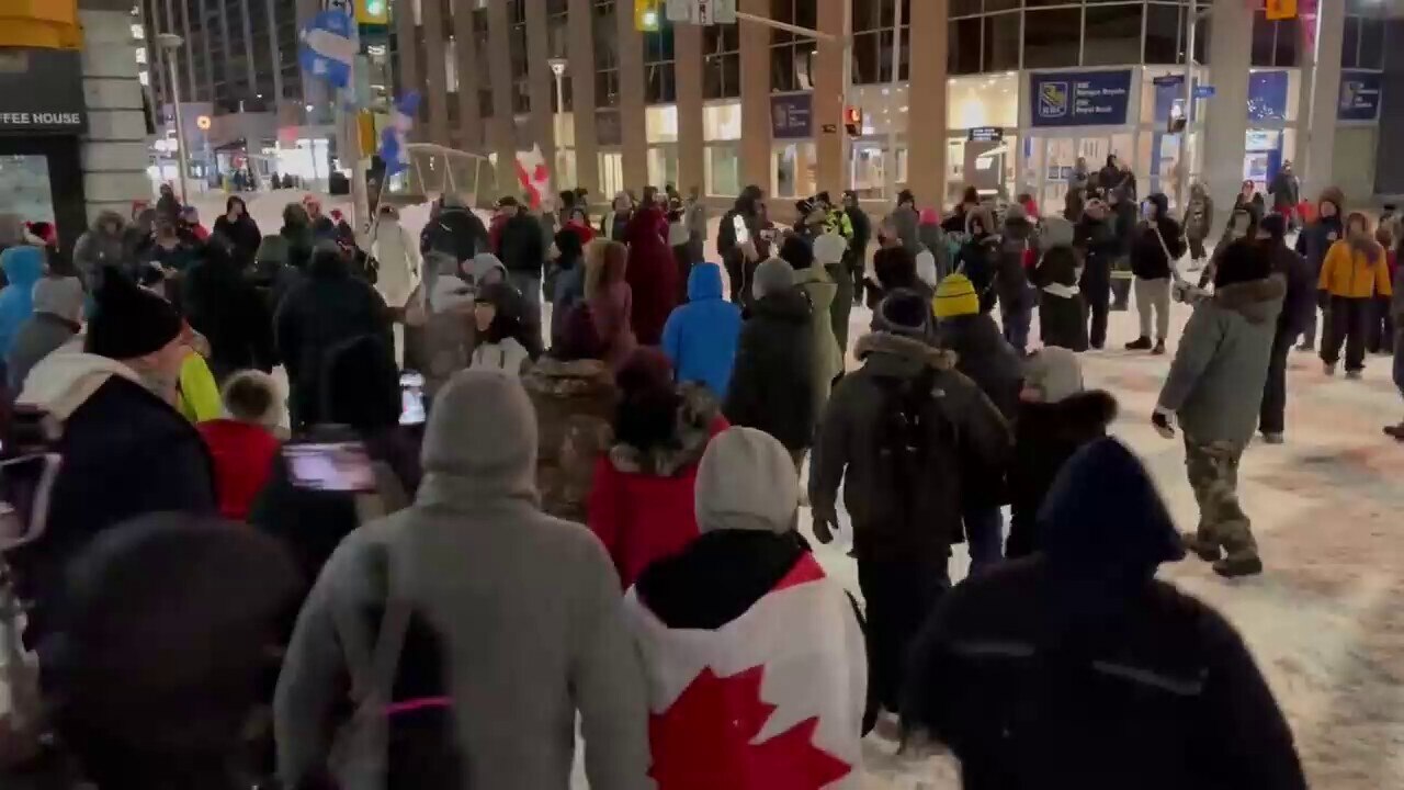 CBC News Gets Chased Out By Demonstrators for Freedom in Ottawa

"Fake News! Fake News!"
