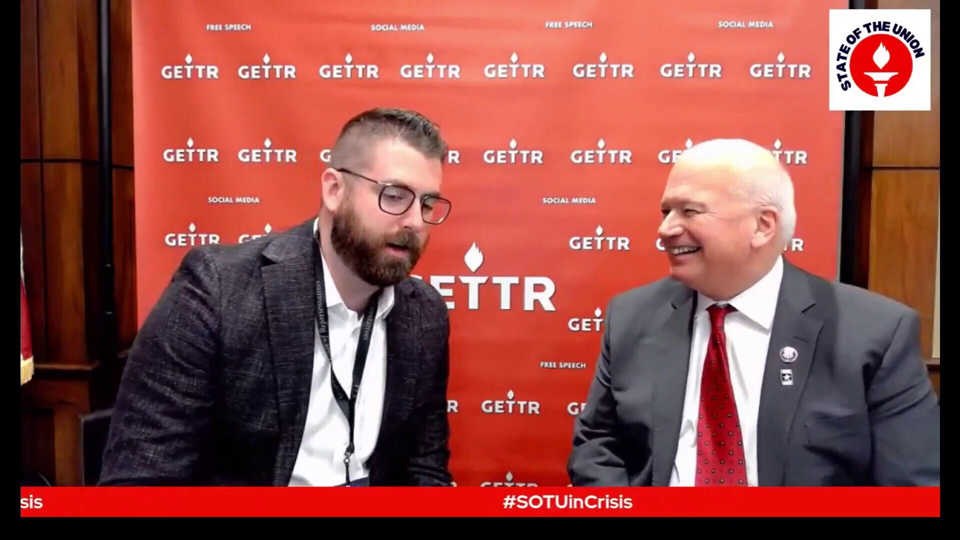 GETTR SVP @kaelan interviews Congressman Scott Fitzgerald (WI-5). @repfitzgerald