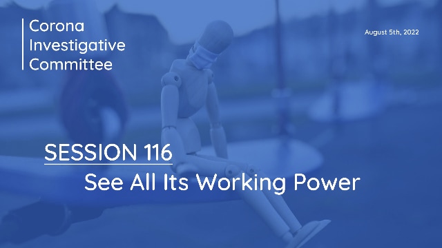 Session 116: See All Its Working Power
