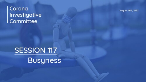 Session 117: "Busyness"

August 12 from approx. (timezone calculator (https://www.worldtimebuddy.com...