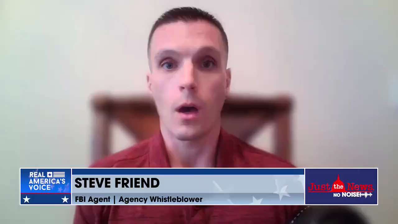 Steve Friend describes disconnect between FBI supervisor and agents about January 6th

FBI Whistleblower, Steve Friend, shares the experience of his 'major shock' when his FBI supervisor doubted his claim that no police officers were killed by January 6th protestors.

Watch more #JustTheNewsNoNoise with @jsolomonreports and @AmandaHead here: https://americasvoice.news/video/aRQ5NOps2eUBYVu

Watch Us Live On Pluto➡ https://bit.ly/plutolive
Watch Us Live on Roku➡ https://bit.ly/ravroku