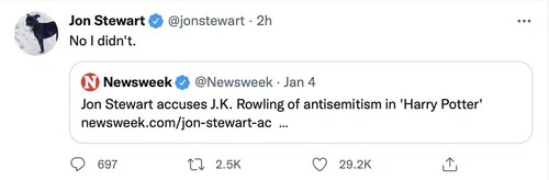 My favorite Tweet takedown of mainstream media today:  