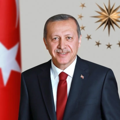 The current President of Turkey. Official page.