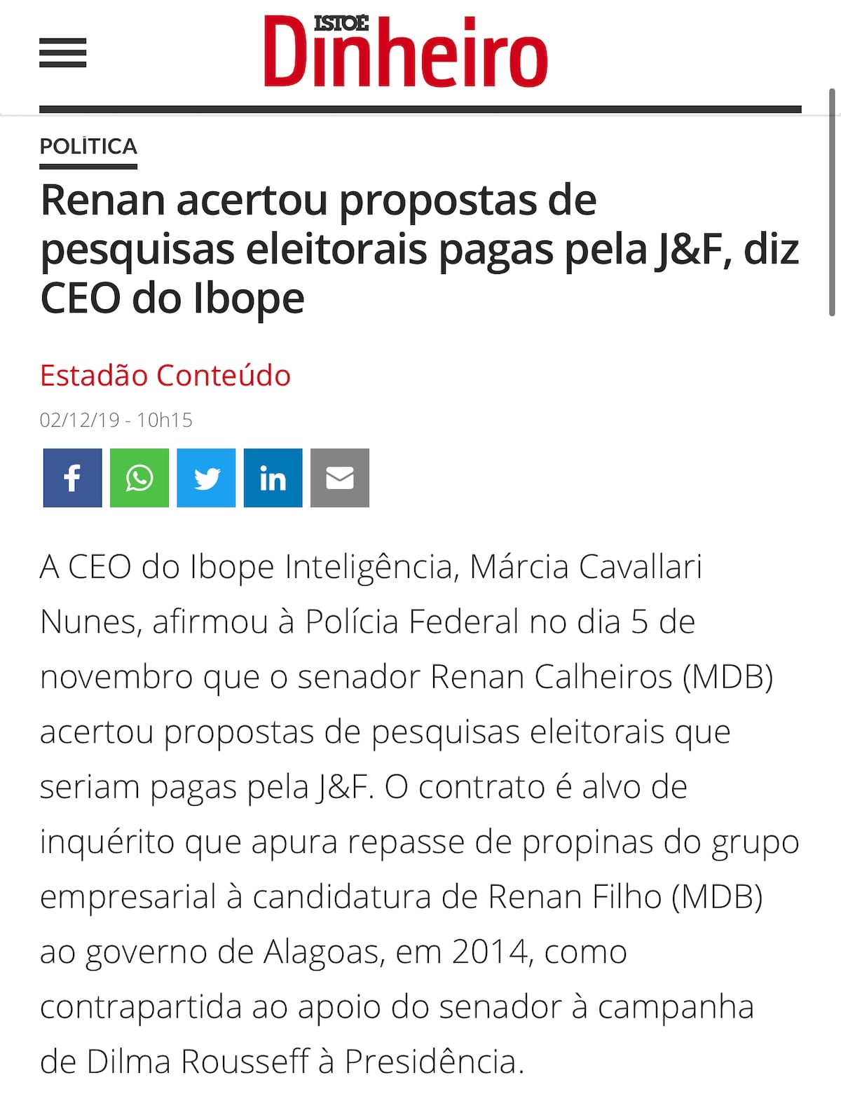 “Propina do bem”