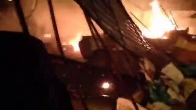 #Kazakhstan protesters using molotov cocktails on military forces tonight