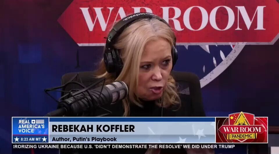 “What’s happening right now in Ukraine is not about Ukraine at all. It’s about who’s going to call the shots in Eurasia. Is it Washington? Or is it Moscow? Or is it Beijing? So the Russians want to make sure that it’s them” -Rebekah Koffler, Author, Putin’s Playbook  

