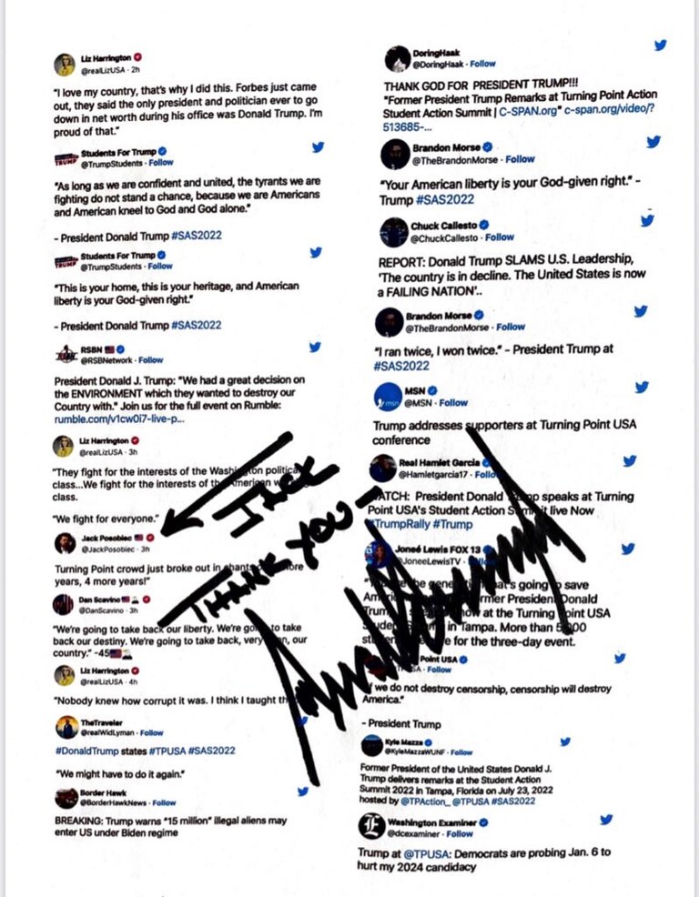 Thank you Mr President, very cool! Looking forward very much to your next 4