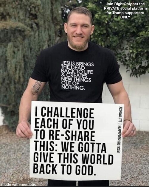 View RightOnly.net (Social App)'s post on GETTR. Join the discussion, share your thoughts, and connect with the community.