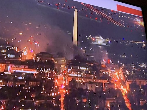 On this, the anniversary of our nation's capitol being attacked by a band of domestic terrorists who...

...wait.

Just a moment. I'm being informed that this is actually a photo of the peaceful protests in response to the death of George Floyd.

Never mind.