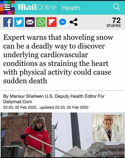 More "Climate Change" deaths on the horizon. Definitely not an experimental medical treatment.