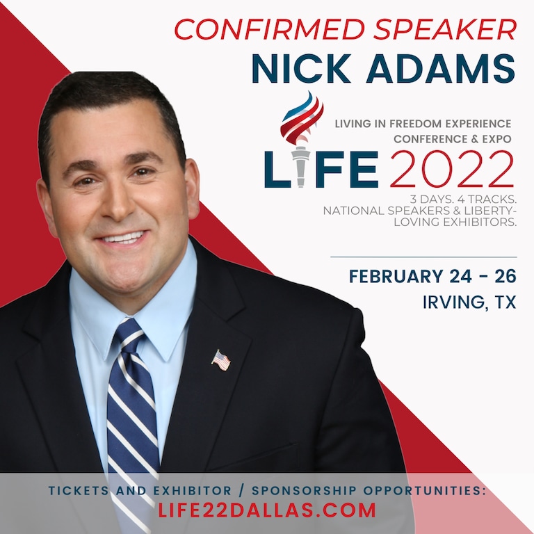 Looking forward to attending and speaking at the Living in Freedom Experience Conference and Expo in Irving Texas on February 24th-26th!
@life2022