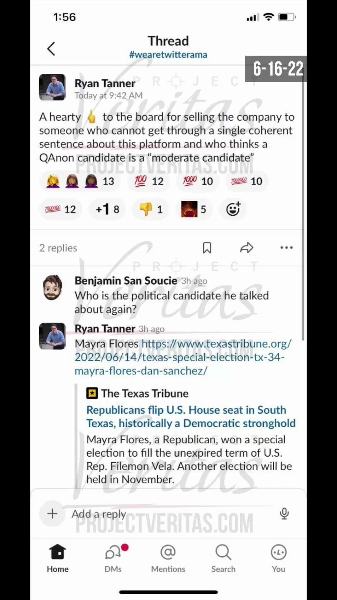 EXCLUSIVE: Leaked Internal Slack Messages Show Twitter Employees Reaction to Elon Musk's #TwitterAll...