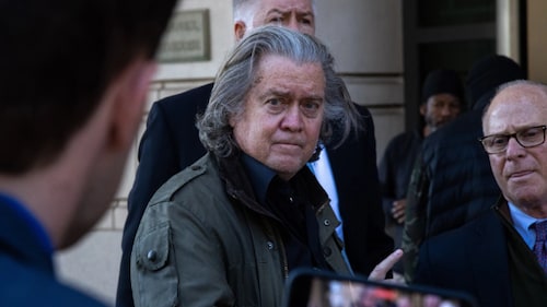 LIVE Coverage Outside the Steve Bannon Hearing