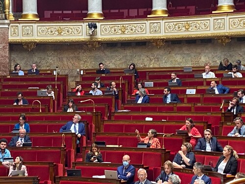 A cause de l’absentéisme des députés de la NUPES cet après-midi, le gouvernement a pu bloquer une va...