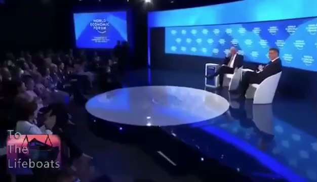.
Albert Bourla, CEO of Pfizer, talks about reducing the population