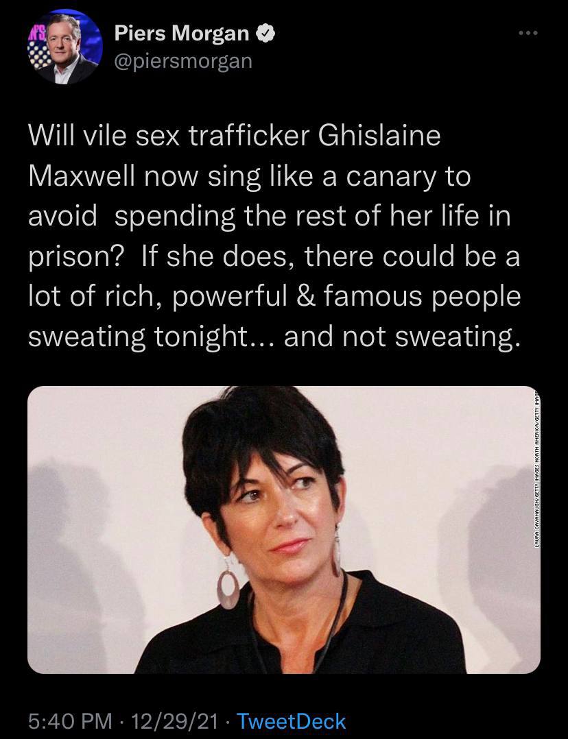 STFU piers 🤦🏽‍♀️🙄
These people don't even cease to amaze me anymore 🤣