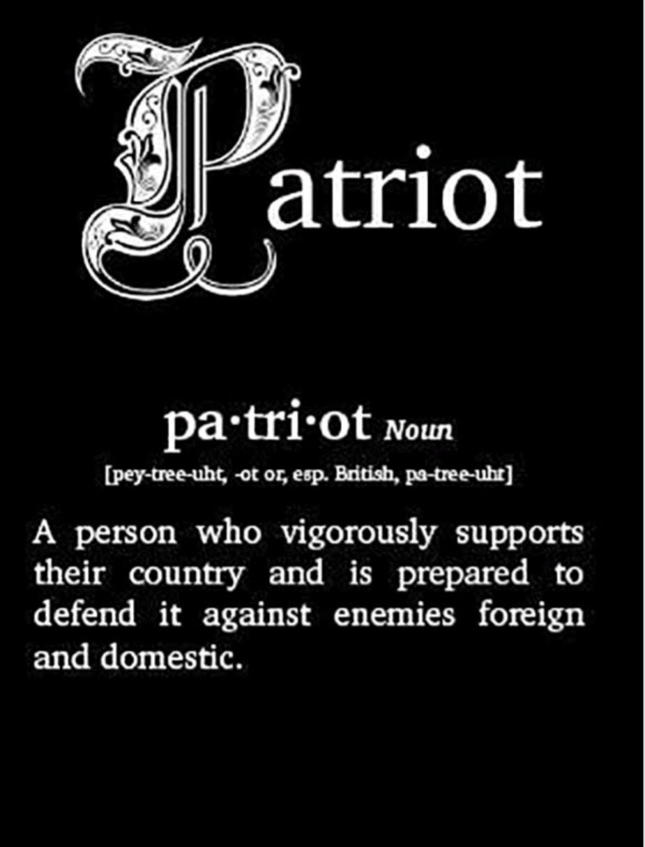 I'm seeing a great awaking of the American spirit, of those who have been afraid to speak out or just thought they were alone and their voice didn't matter. The American Patriot is in those who love this country, who know its true history.  The American Patriot has now seen the lies and corruption of this evil that has taken over OUR Government and in OUR House and #WeThePeople have said enough! We are standing together, Americans, ready to #FightBack and if needed they will see #Our1776 because we will not give up our #Freedom 
#GiveMeLibertyOrGiveMeDeath 