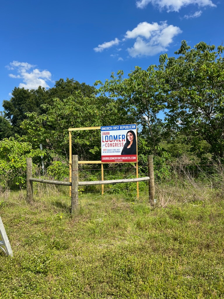If you are a business or land owner in Lake County, Sumter County, Orange County, or Polk County, or if you know anyone who is who wants to put up a large 4x4 Laura Loomer for Congress sign in high traffic locations, please email me 

Laura@lauraloomerforcongress. Com