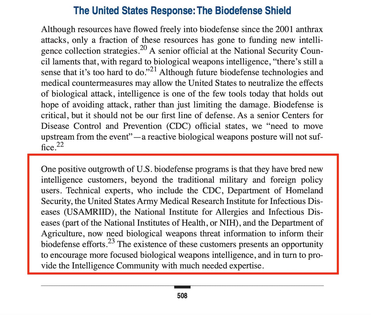 The Commission on theIntelligence Capabilities of the
United States Regarding Weapons of Mass Destru...