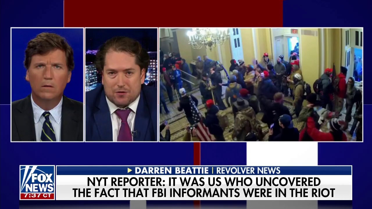 A NYT reporter privately admitted there were a “ton of FBI informants” present at the Capitol on Jan...