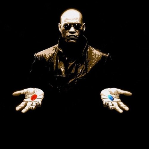 Take the Red pill, and stay in wonderland...