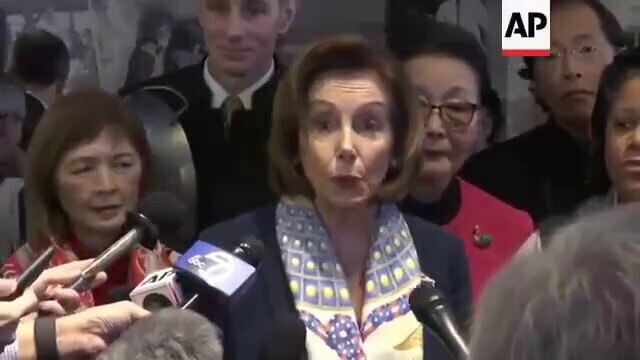 Nancy Pelosi, 2/24/20:

"Come to Chinatown. Precautions have been taken...We think it's very safe an...