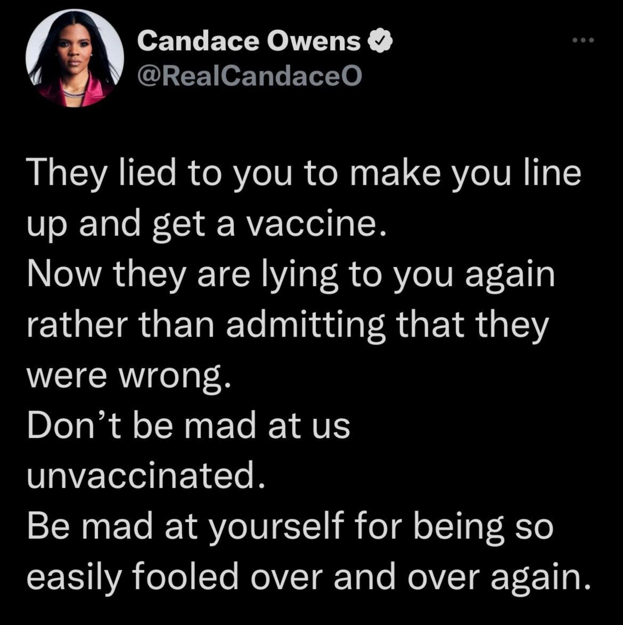 I ❤️🤍💙 #CandaceOwens! She’s correct!