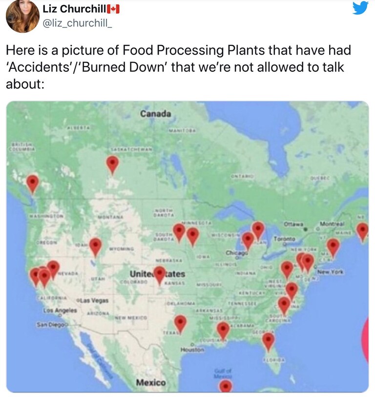 There are no Coincidences!
Engineered Collapse Suspected As Another General Mills Facility Catches Fire
This brings the grand total of 22 food processing