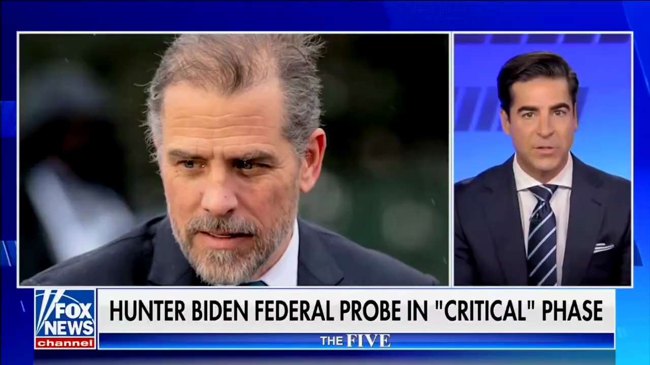 Jesse Watters: "This is not a Hunter Biden story, this is a Joe Biden story. The house of cards coul...
