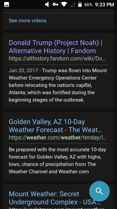 :^) 
I wonder if they ever let #trump see or talked to the people at #MountWeather ... #COG #shadowg...