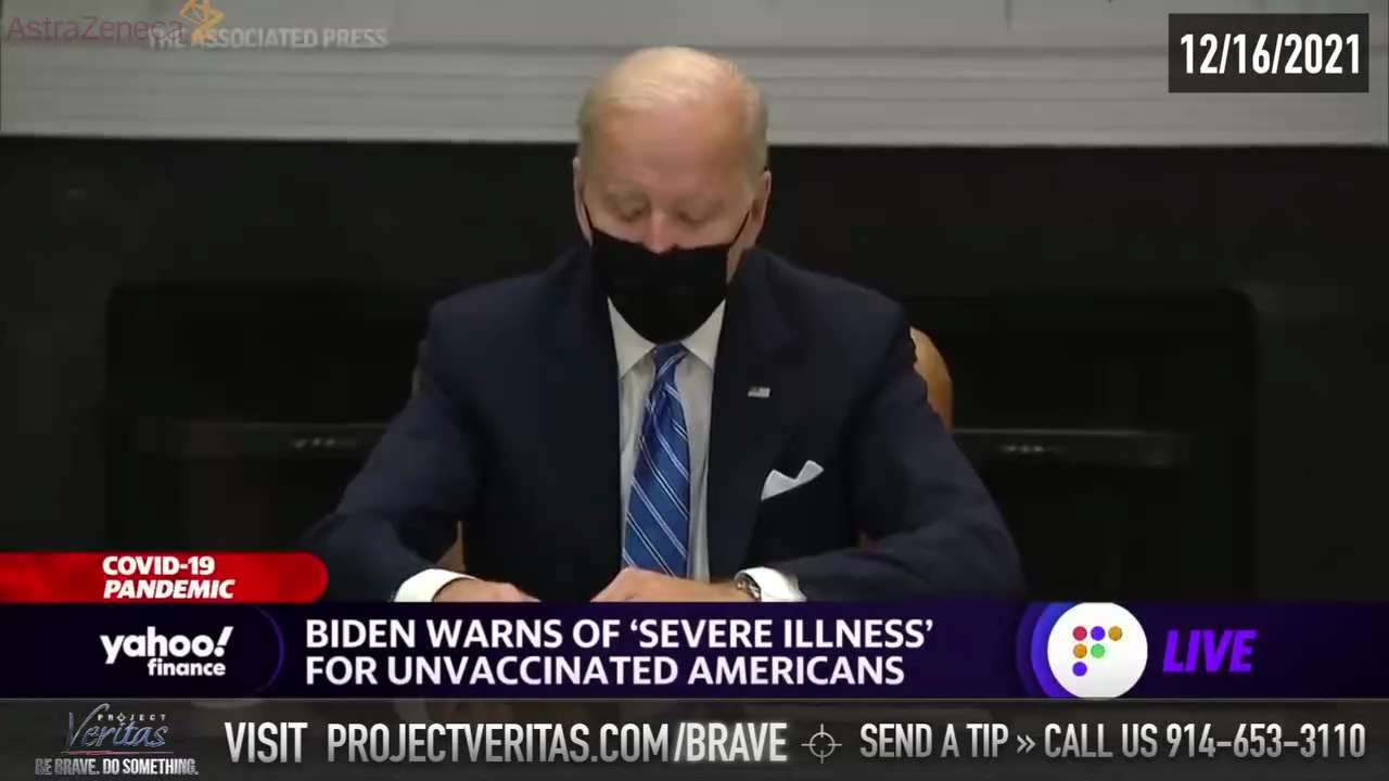 BREAKING: AstraZeneca Source Recording from 2020 Shows CEO Pascal Soriot Saying,  ‘Millions of [Immu...