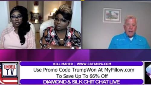 Veteran, Bill Maher shocked Diamond and Silk when he said this.  http://CBSPRAY.com or http://CBTAMPA.com  Promo Code: TrumpWon

SHARE SHARE SHARE 
Sponsors: Use Promo Code: TrumpWon
1. https://TheDrArdisShow.com/shop-all/ 
2. http://CBSpray.com
3. https://DrStellaMD.com
4. https://GraithCare.com
5. https://MyPillow.com/TrumpWon Save up to 66%

Visit http://SupportDiamondandSilk.com to Become a Monthly Supporter

Follow Diamond and Silk at https://ChatDit.com

Follow Diamond and Silk on https://Gettr.com

Follow Diamond and Silk on https://FrankSocial.com