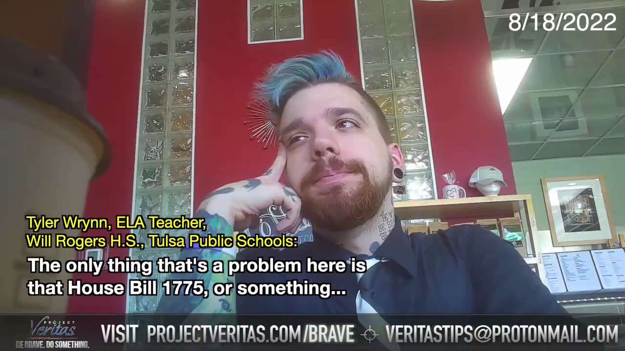 BREAKING: ‘Anarchist’ Teacher Tyler Wyrnn Wants to ‘Burn Down the Entire System’ After Being Exposed...