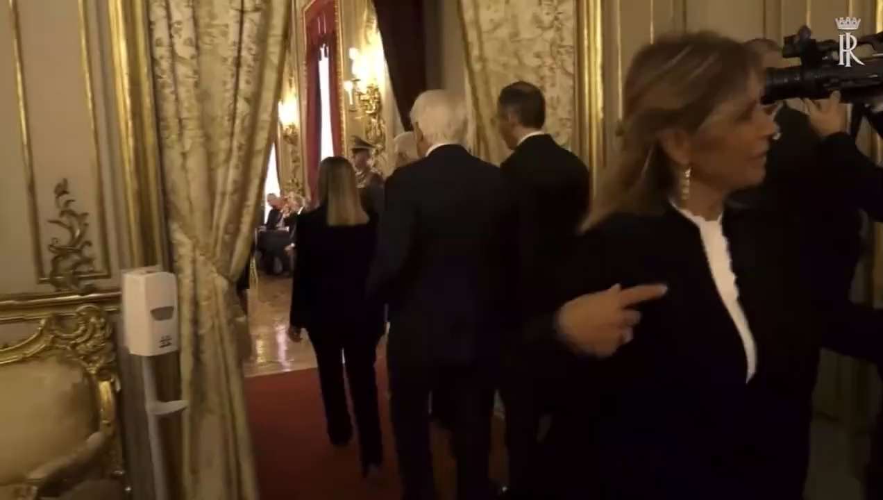 NOW - Giorgia Meloni sworn in as first woman Italian premier.