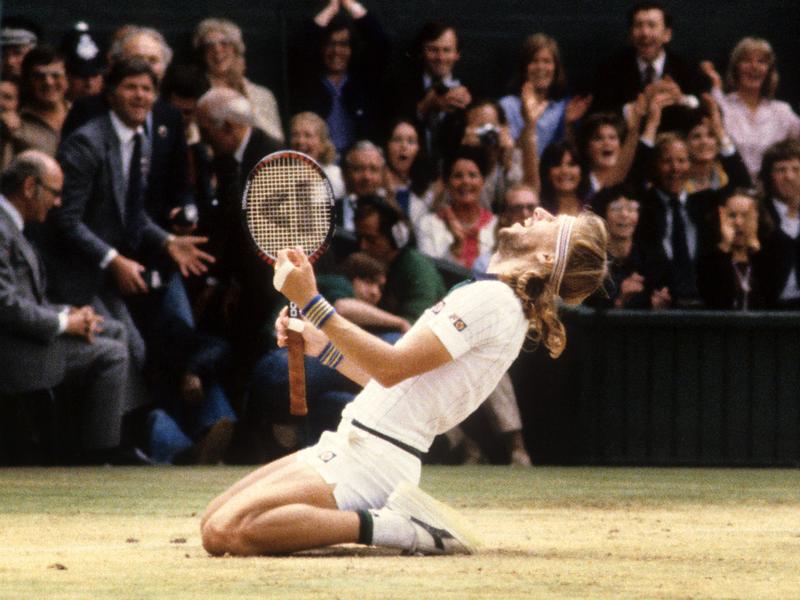 Good Morning and happy Monday!

Today in 1980, Bjorn Borg won a record fifth straight Wimbledon title, defeating John McEnroe in an 8-6 fifth set thriller, perhaps the best tennis match of all-time. 


