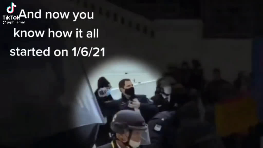 Here's how January 6th started! 