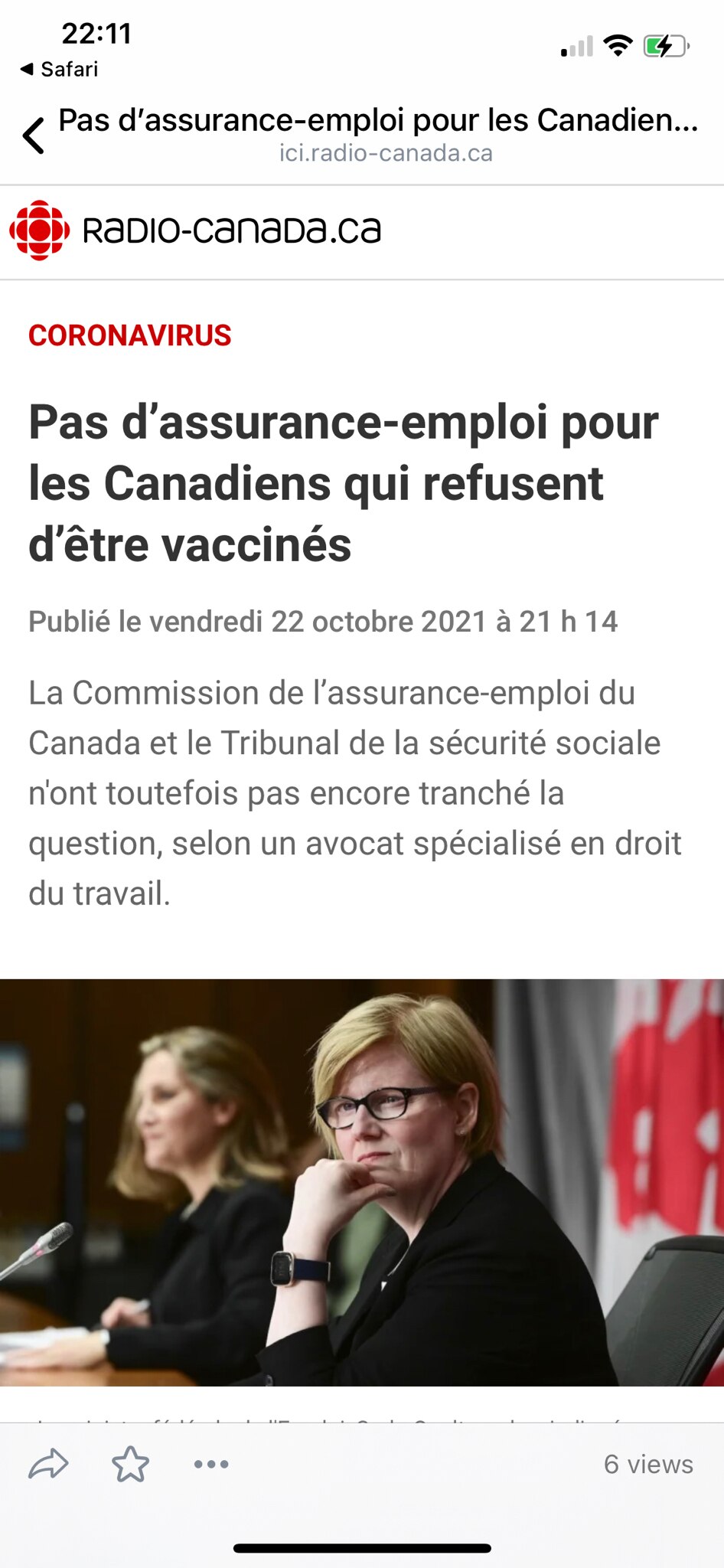 Gang de …

Les Canadiens qui perdent leur travail en raison d'un refus de se plier aux exigences de ...