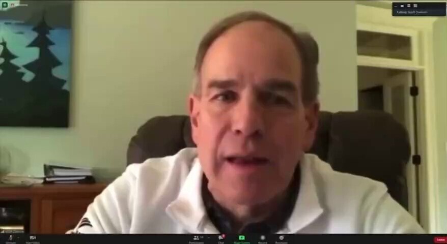 Scott Davidson CEO Of OneAmerica Insurance Says Deaths Are Up 40% Among People Ages 18-64 
