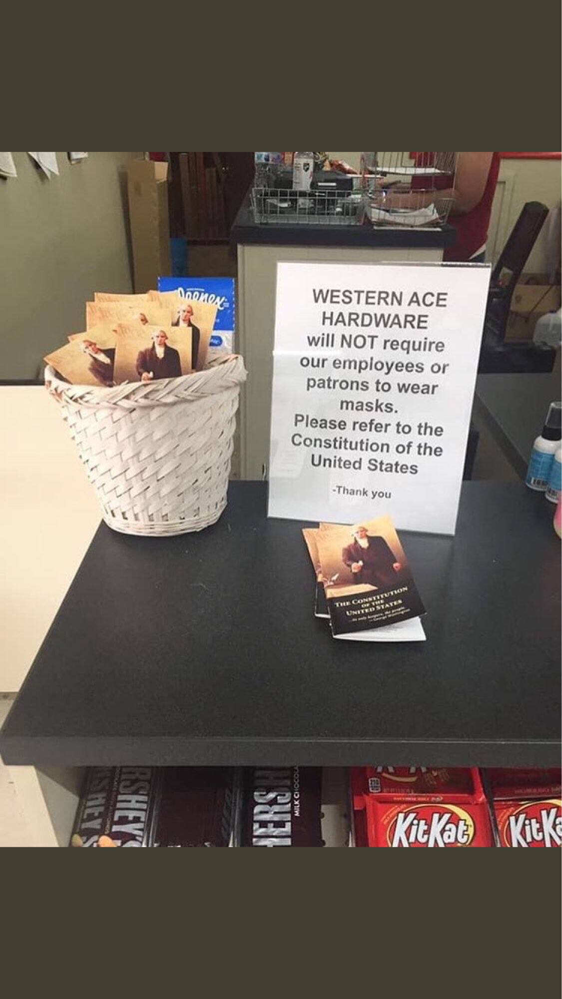 Grow some balls, corporate America, instead of sympasizing with Communists for profit, you useful id...