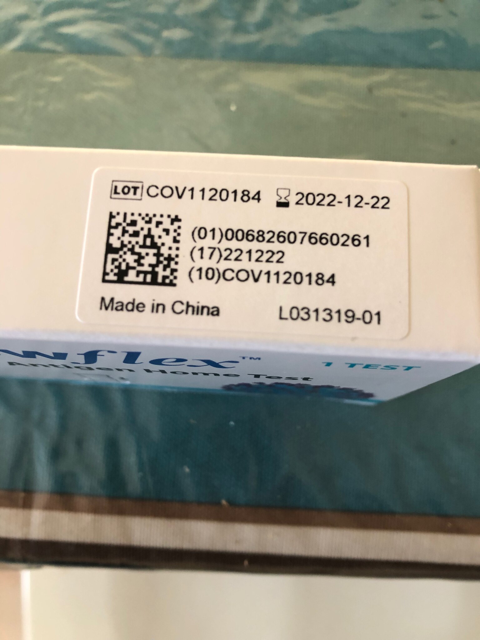 @aqlpops Free test kits came today, read small print where made. 