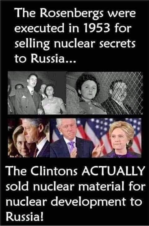 #uraniumonescandal

#clintoncrimesyndicate 