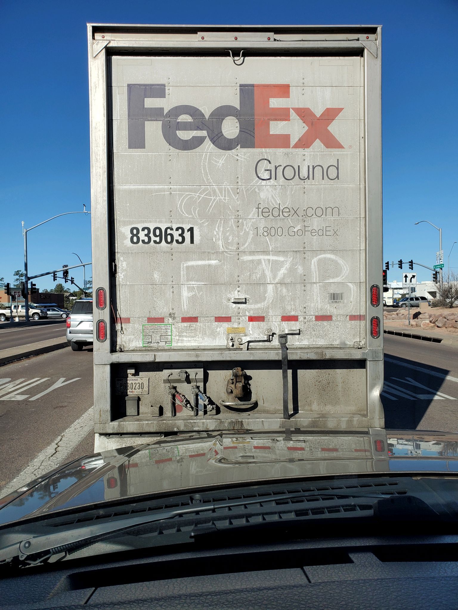 I saw this on the 260 in Payson, AZ yesterday. Let's go Brandon!