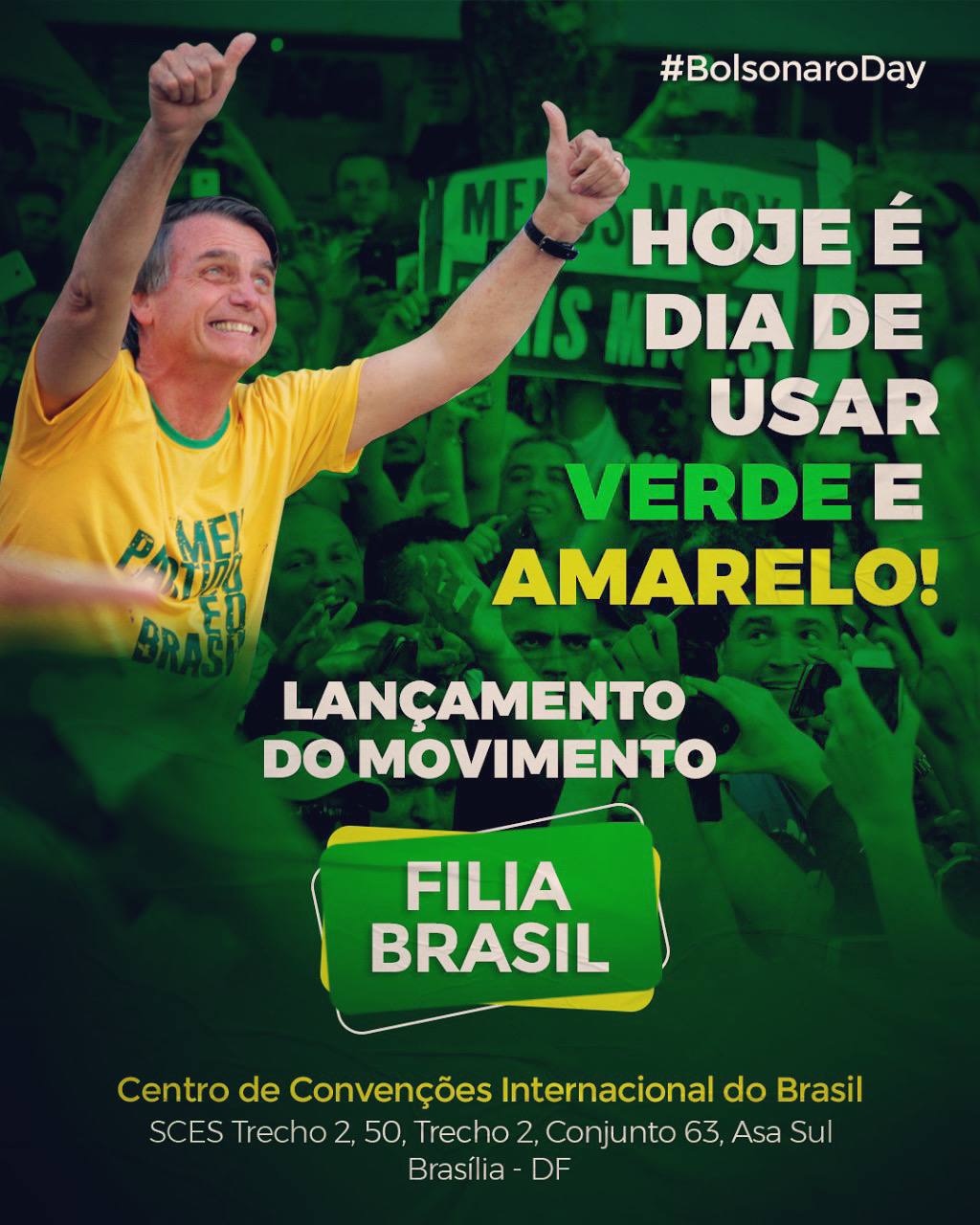 Fala amigos do GETTR! O Movimento Filia Brasil, que contará com a presença do presidente @jairbolson...