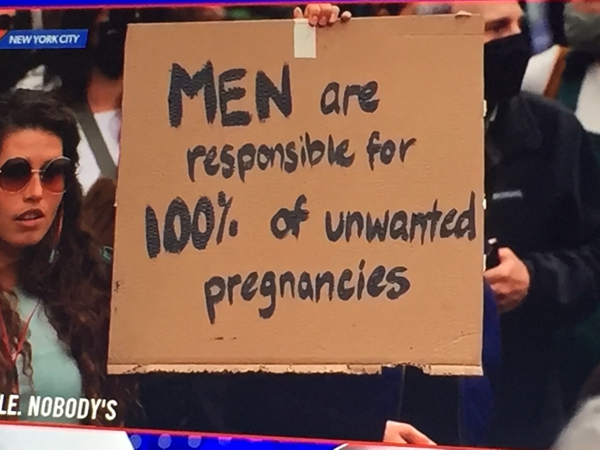 100%?? Not the voluntary spread of legs? This is a moral issue, but immoral people can’t and won’t u...