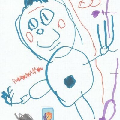 My PIC is I one of the very first pictures ever drawn for me by one of  Grand daughters