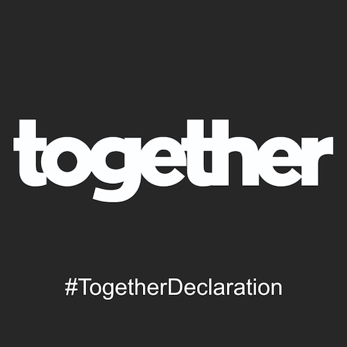 Together unites people throughout the UK to uphold freedom and fundamental democratic rights. Please join us at https://togetherdeclaration.org