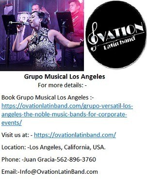 Ovation Latin band offers famous Grupo Musical Los Angeles.
Ovation Latin band is the best Latin ban...